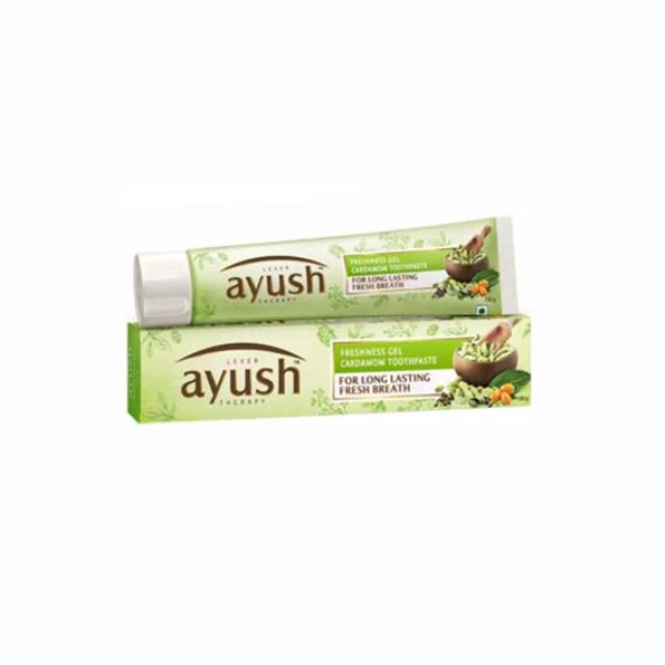 Lever Ayush Caedamom Tooth Paste Gel 80gm